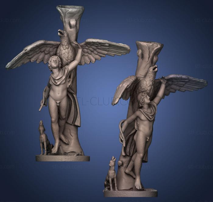 3D model Ganymede (STL)